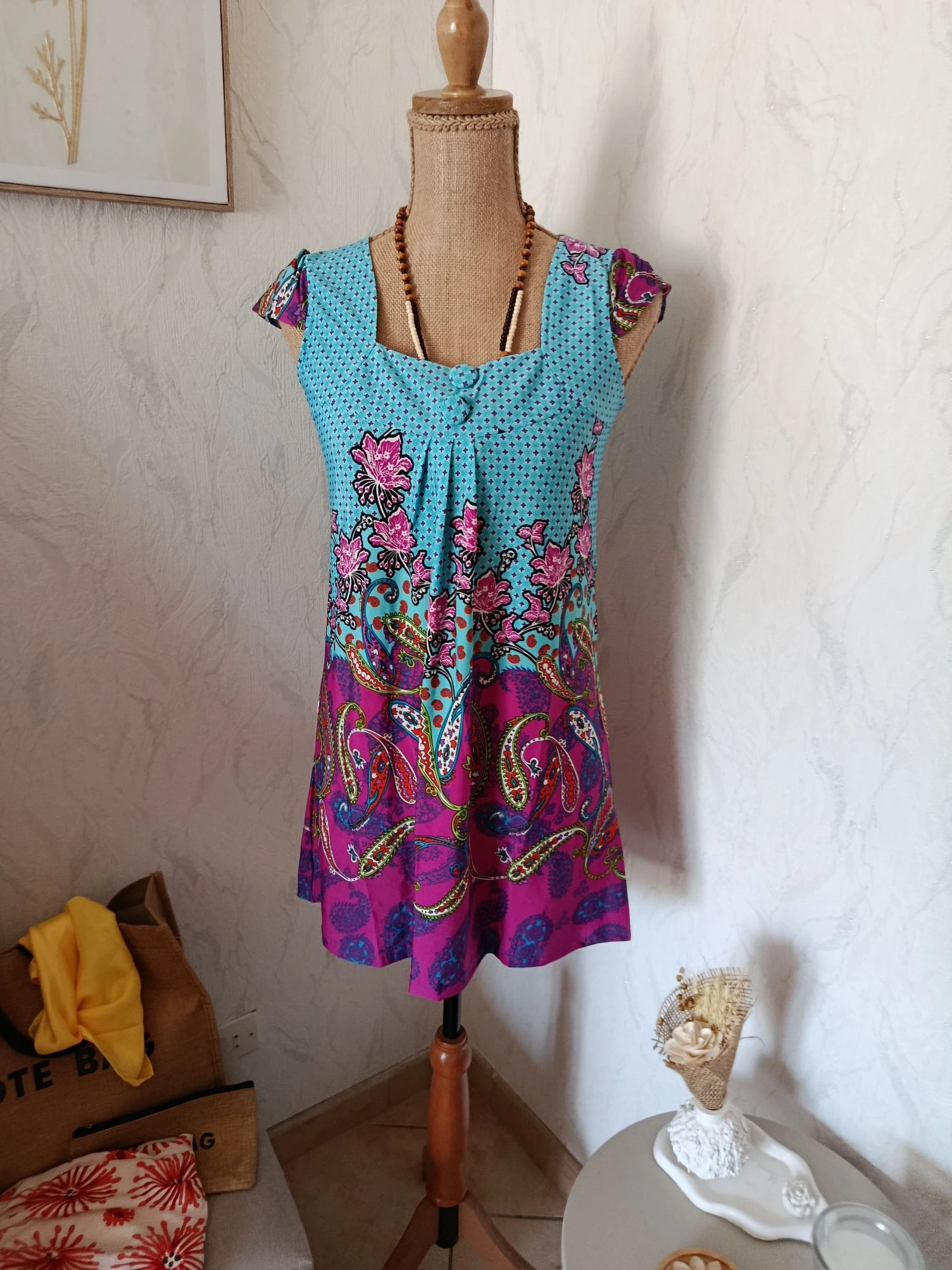 Lote de 2 túnicas/mini vestidos – photo 7